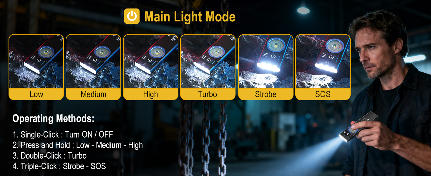 flashlight battery powered