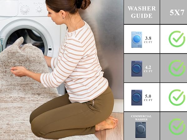 washable area rug