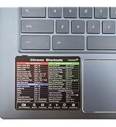 YINOVEEN 2PACK Chromebook Shortcuts Sticker (3 1/8 x 2 5/8 Inch), New Shortcuts Sticker for 11.6-...