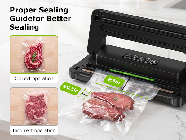 Bonsenkitchen Vacuum Sealer Machine