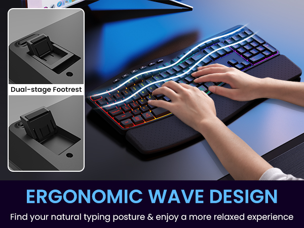 ergonomic keyboard wireless