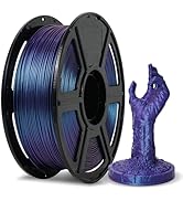 FLASHFORGE PLA Filament 1.75mm +/- 0.02mm Upgraded Nebula Purple, Color Changeable 3D Printer Fil...