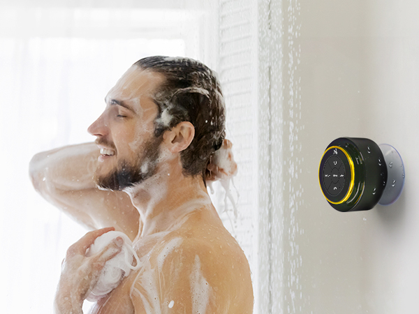 shower speaker suction cup