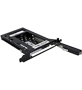 StarTech.com 2.5in SATA Removable Hard Drive Bay for PC Expansion Slot - Storage bay adapter - bl...
