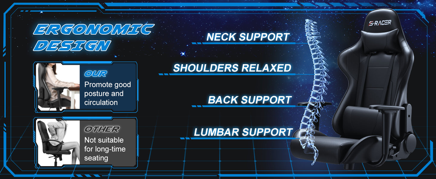 ergonomic gaming chair