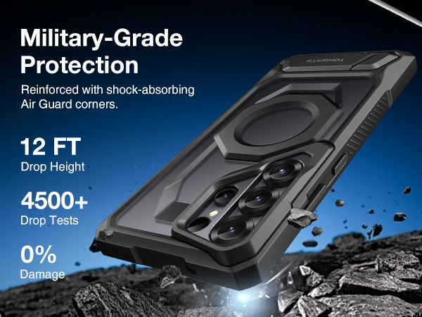 samsung galaxy s25 ultra case with military grade protection