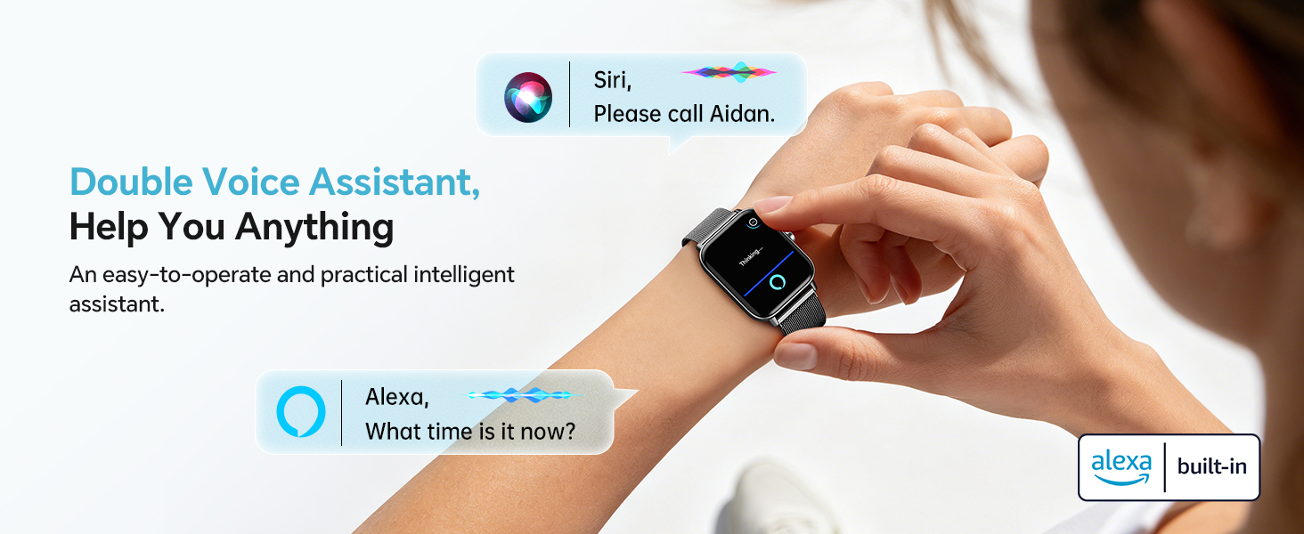 smart watch for iphone compatible for women and men