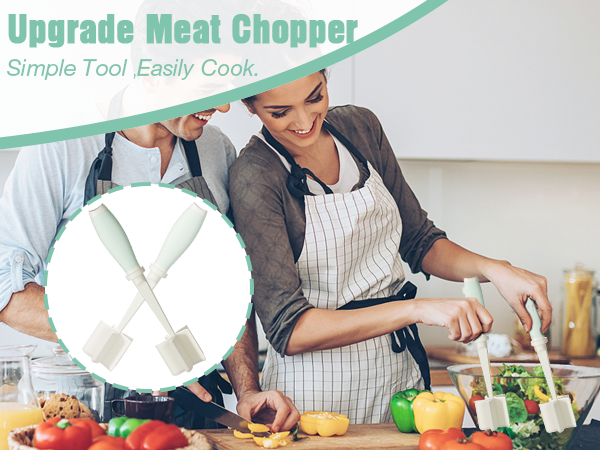 Heat Resistant Meat Masher