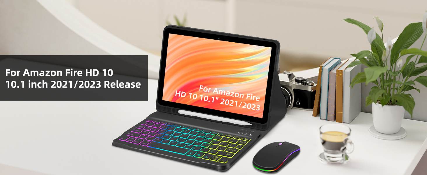 HD10 10.1 tablet case keyboard