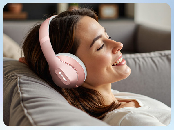 Wireless Bluetooth headphones equipped with 40mm dynamic driver