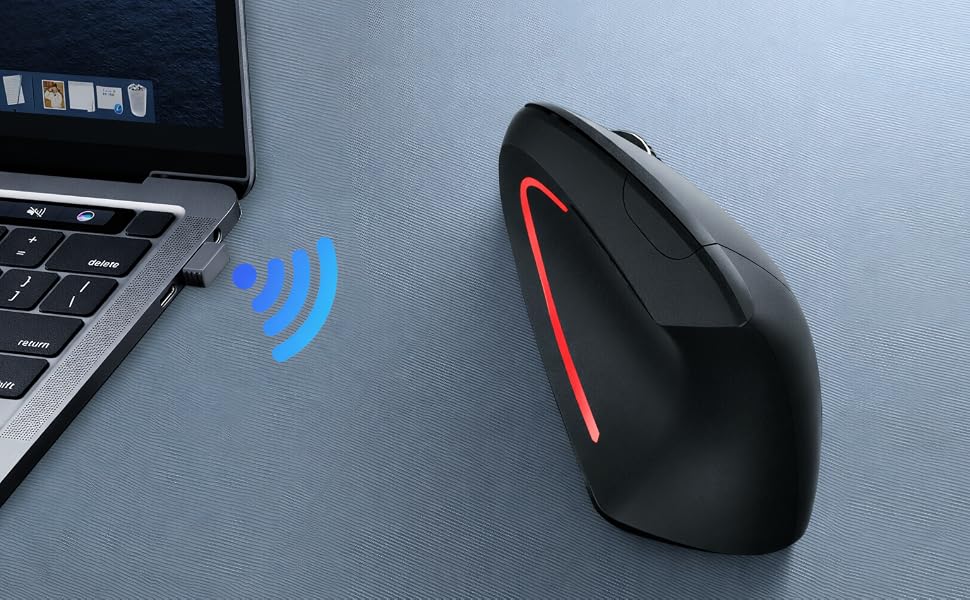 wireless ergonommic mouse