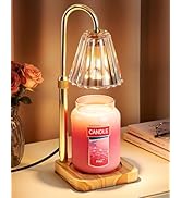 Marycele Candle Warmer Lamp with Timer Dimmer for Yankee Candles Adjustable Height, Birthday Gift...