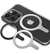SYNCWIRE for MagSafe Sticker, Metal Ring(3 Pack) Compatible with MagSafe Ring, Support Wireless C...