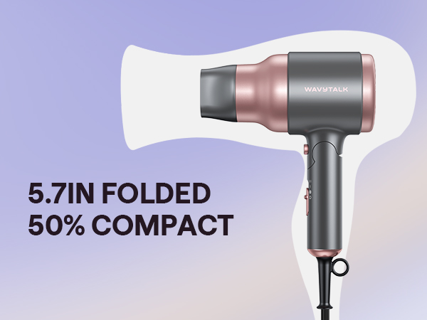 compact hair dryer