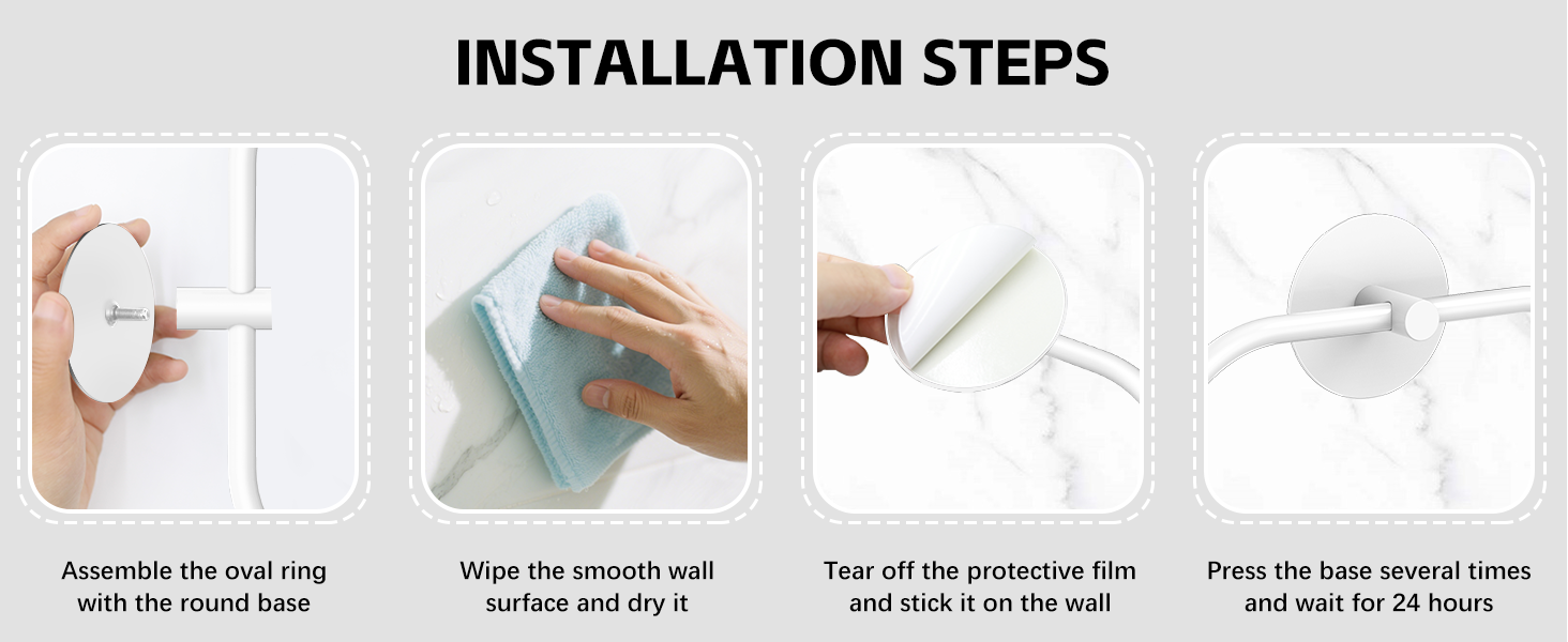 Adhesive Towel Holder