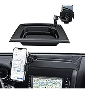 Kaishengyuan Upgraded Phone Mount for 2011-2017 Jeep Wrangler JK JKU, Multi-Mount Phone Holder Da...