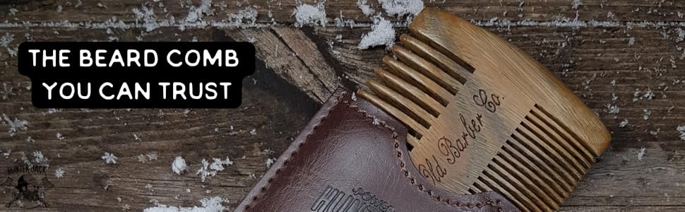 comb wood fine tooth comb men mens beard comb pocket beard comb wallet comb comb case