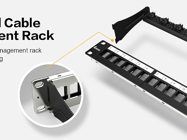 12 port blank kesytone patch panel
