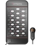 Comfytemp Far Infrared Heating Pad for Deeper Back Pain Relief, 65 Tourmaline Natural Stones FSA ...