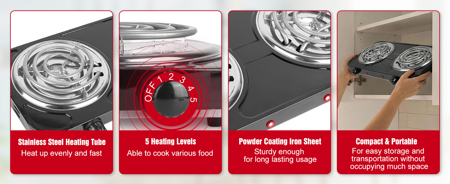 2000W Electric Hot Plate