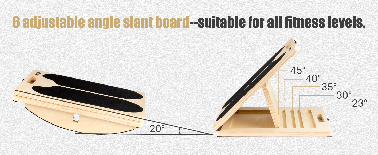 calf stretcher slant board