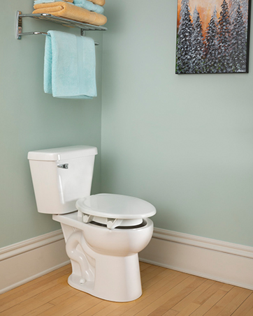 Clean Shield 3 inch Raised Toilet Seat