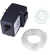 Mr. Scrappy 20-MSAS-65-WH Single Outlet Garbage Disposal Air Switch, Kitchen Sink Top On and Off ...