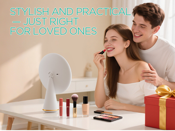 mirror with lights for makeup desk personal makeup mirrors