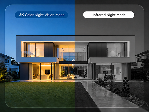 Two night vision modes