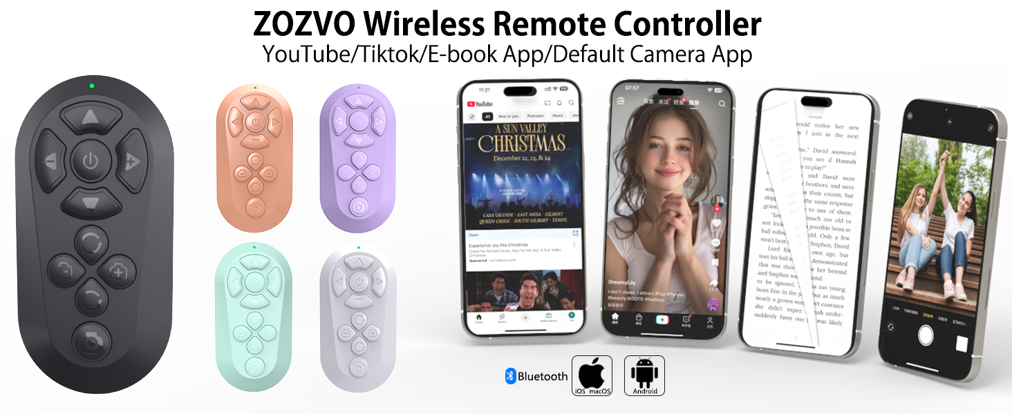 ZOZVO Wireless Remote Controller