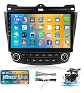 2+64G for Honda Accord 2003-2007 Android Car Radio Stereo 10.1 inch HD Touch Screen Mirror Link G...