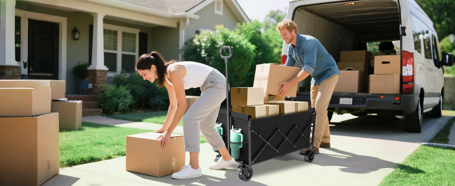 Wagon Carts Foldable with heavy duty