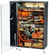 ROKR 3D Puzzle for Adults, Electric Marble Run Model Kits, Parallel World Hip-hop Street, Desk De...