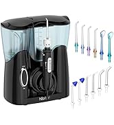 H2ofloss Water Flosser for Teeth, Braces, Professional Water Teeth Cleaner with 800ML Water Tank ...