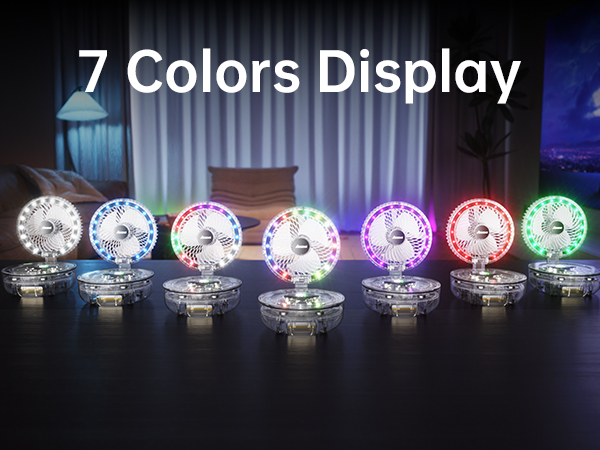 7 colors light
