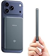 Kuulaa 0.5" Magsafe Portable Charger, 10000mAh Magnetic Power Bank &amp; Slim Battery Pack - Qi2 Cert...
