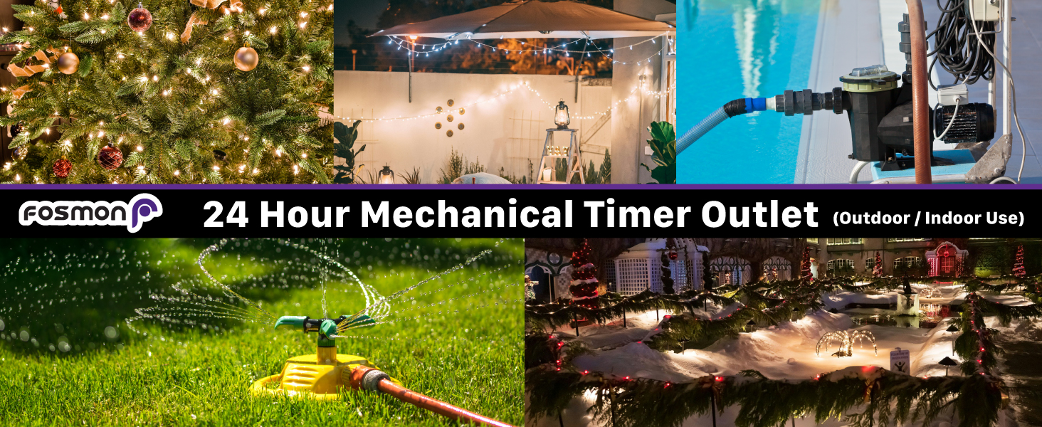 outdoor timer for lights