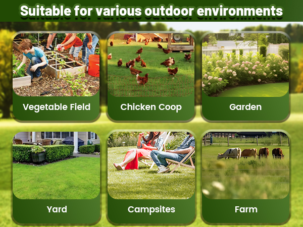 Suitable for various outdoor environments