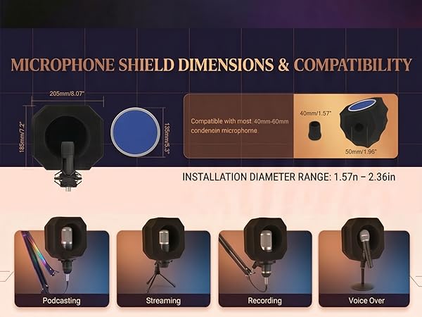 universal mic shield