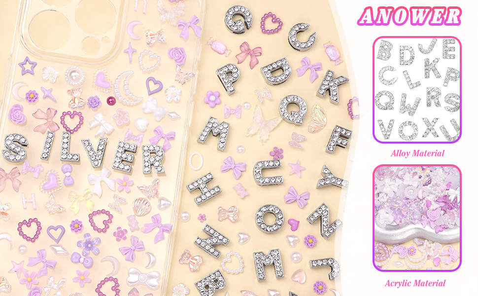  Flatback Resin Charms