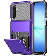 COOYA for Samsung Galaxy A17 Case Wallet 5 Credit Card Holder ID Slot Flip Cover Wallet Case Back...