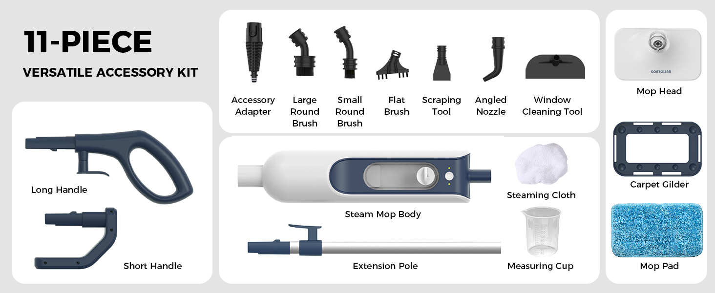 11-piece accessory kit