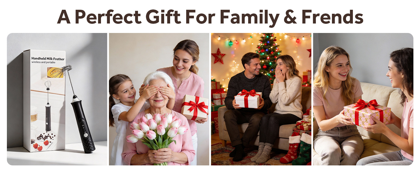 rechargable milk frother