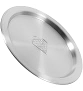Hemobllo Cooking Lid for Pots Pans - Stainless Steel Cover for Frying Stock and Cooking Pots Vers...