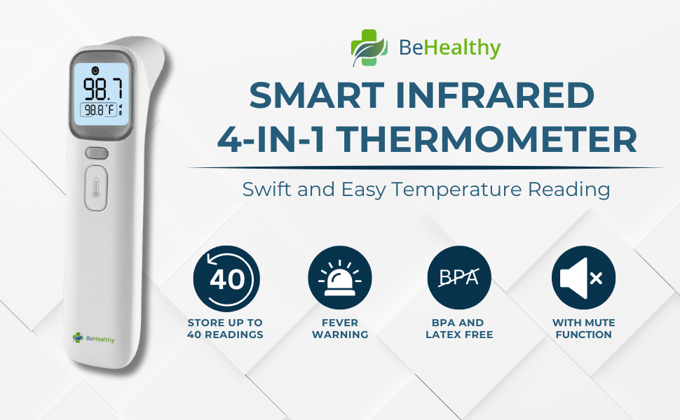 smart infrared 4 in 1 thermometer