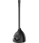 LOVLOY Toilet Plunger with Holder, Plunger with Unique Holder, Plungers for Bathroom with Holder,...