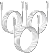 Ainisoul USB C to USB C Cable 3 Pack,6FT Type C Charging Cable,60W Type C Charger Fast Charging C...