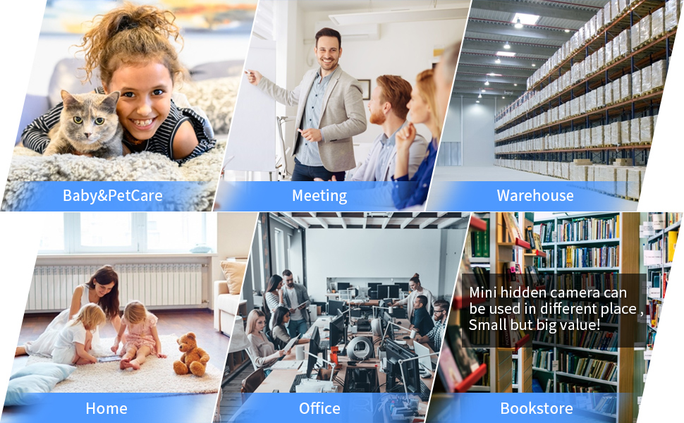 Portable Stealth Spying Recording Camera Home Security