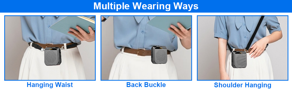 voice amplifier with microphone