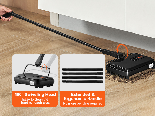 carpet sweepers manual non electric